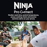 Ninja Woodfire Pro Connect XL Electric BBQ Grill Smoker with App Control view 3