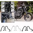 Motorcycle Highway Crash Bars Engine Guard Bumper Fit for Rebel 1100 CMX1100 2021 2022 2023 2024 Body Frame Falling Protector Steel Lower Crashbar, Gloss Black