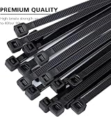 Beeway Cable Ties 120 Pack 3.6mm Assorted Lengths 100/150/200/300mm view 3