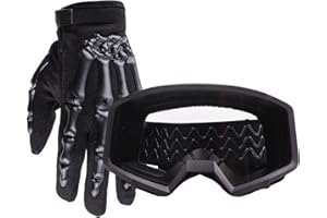 Youth Glove & Goggle Combo Motocross Offroad ATV MX Dirt Bike by Typhoon Helmets