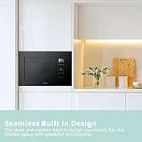 COMFEE 20 L Built-in Microwave Oven with Grill 8 Auto Menu CBMAG820BJL-BK view 8