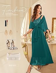 BeryLove Sequin Evening Formal Mother of The Bride