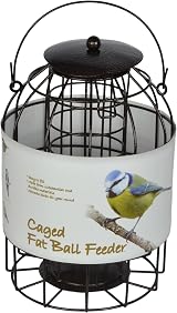 Green Jem Fat Ball Wild Bird Feeder Dome Cage Squirrel Deterrent Hammertone view 3