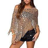 Womens Sheer Poncho Top See Through Knit Shrug Shawl Pullover Lightweight Asymmetrical Sweater Beach Cover Up