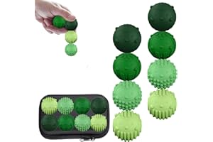 8PCS Silicone Magnetic Fidget Balls – Textured Desk Gadgets for Focus & Relaxation – Portable Sensory Accessories for Adults,
