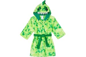 Saint Eve Kids Hooded Terry Swim and Beach Cover Up Robe for Boys and Girls