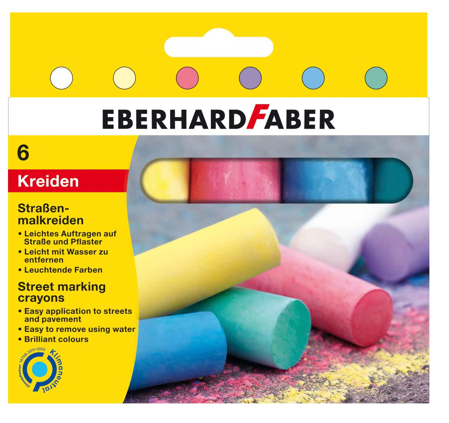Eberhard Faber Street Marking Chalk (Pack of 6)