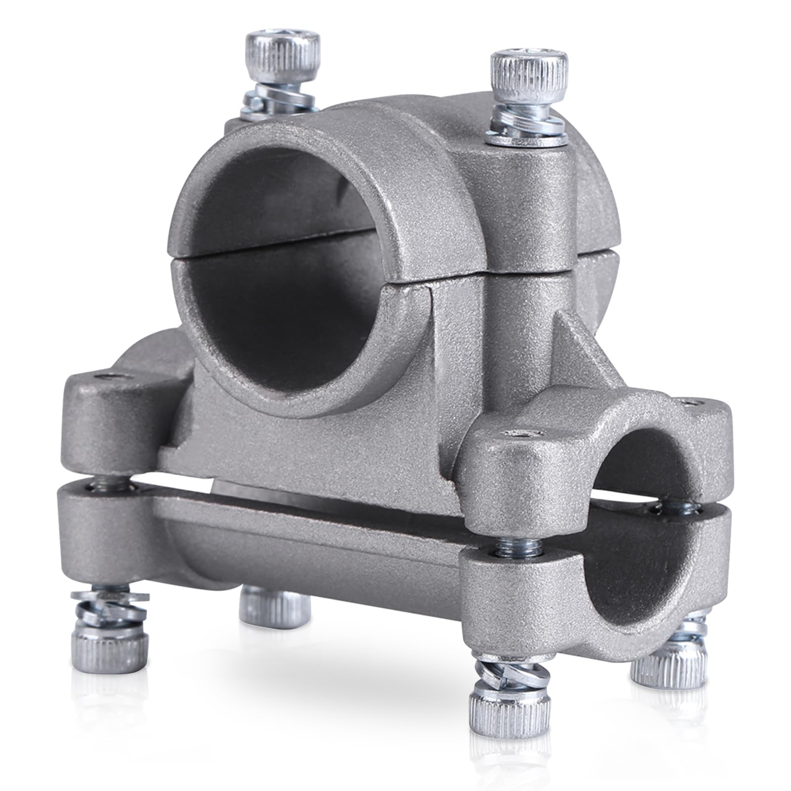 Handle Bracket Clamp with Bolts, 26/28mm Handle Bracket Clamp Handheld Holder for Strimmer Trimmer Brushcutter Tube(26)