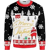 ACEPrints Christmas Sweatshirts for Men Women Polyester Crewneck Sweatshirt Women Men Xmas Shirt Sweatshirts
