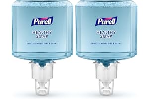 PURELL Brand HEALTHY SOAP Foam, Fresh Scent, 1200 mL Refill for PURELL ES6 Automatic Soap Dispenser (Pack of 2) - 6477-02 - Manufactured by GOJO, Inc.