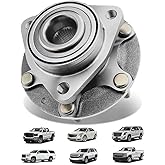 1-Pack Front Wheel Hub Assembly and Wheel Bearing FIT for 4WD 2014-2018 Silverado Sierra 1500, FIT for 2015-2020 Tahoe Yukon Suburban Escalade, 33-Spline 6-Lug, Replace 515160