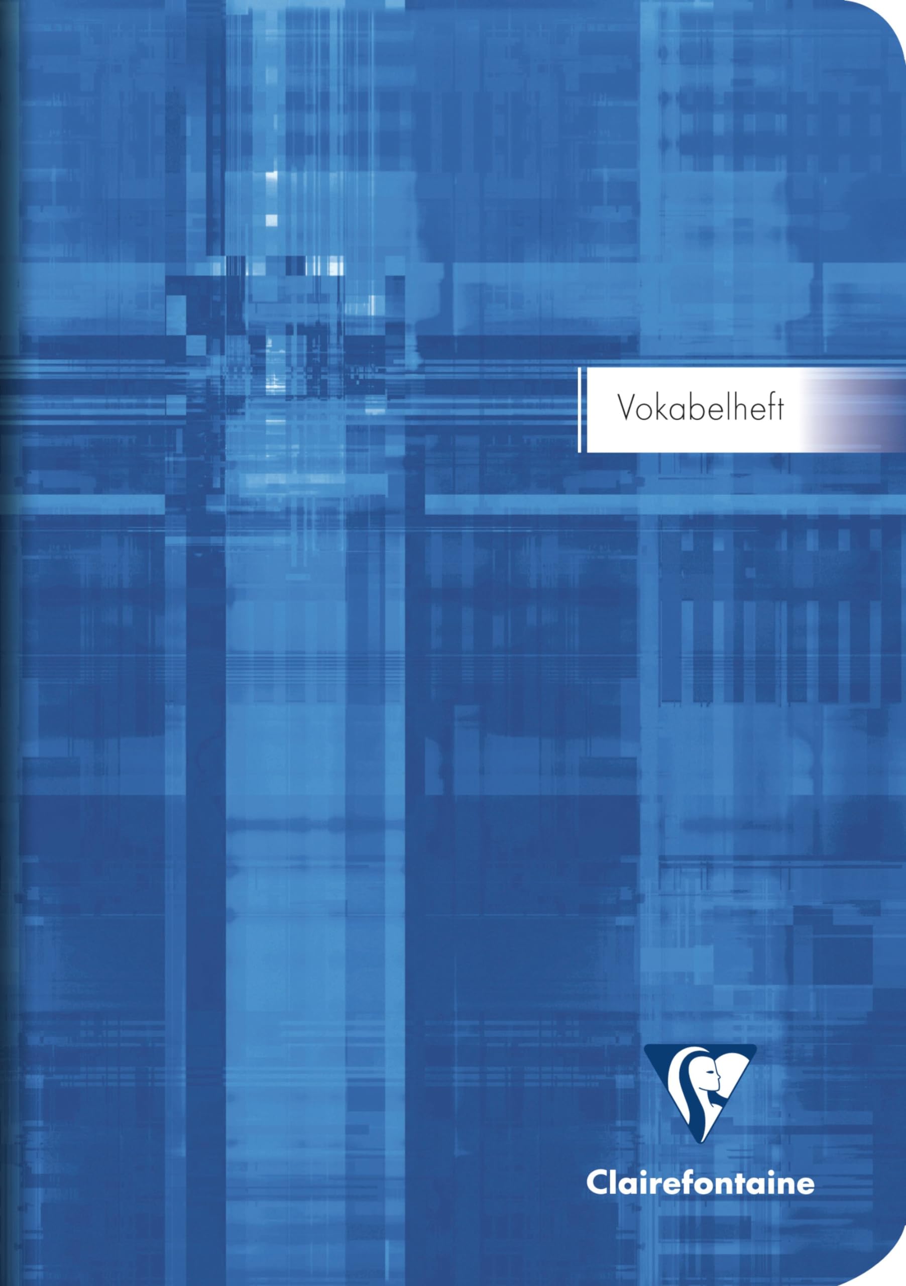 Clairefontaine 36879CPack - Pack of 10 Vocabulary Notebooks DIN A5, 14.8 x 21 cm, Lined, with 1 Centre Margin, 90g, 64 Pages, Assorted Colours, 1 Pack