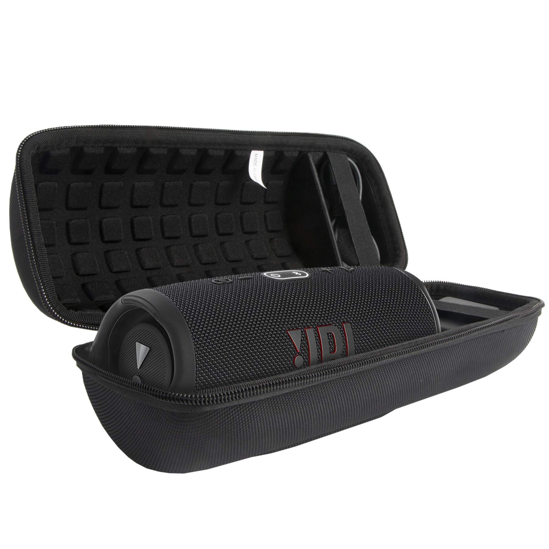 Aenllosi Hard Storage Case for JBL Charge 4 / JBL Charge 5 Portable Bluetooth Waterproof Speaker,Case Only (Black)