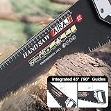 AIRAJ 450MM Hand Saw Pruning Saw Fine Cut Heavy Duty 45/90 Degree Handle view 4