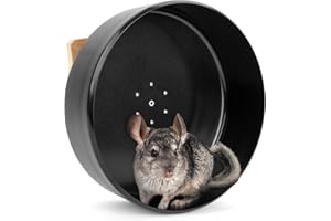 Niteangel 13.8'' Chinchilla Wheel - Quiet & Sturdy Exercise Wheel for Chinchilla or Other Similar-Sized Pets (for Chinchilla,