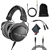 beyerdynamic DT 770 Pro X Limited Edition On-Ear Headphones Bundle with Headphone Splitter + Stereo Plug/Jack M/F Cable + 6Av