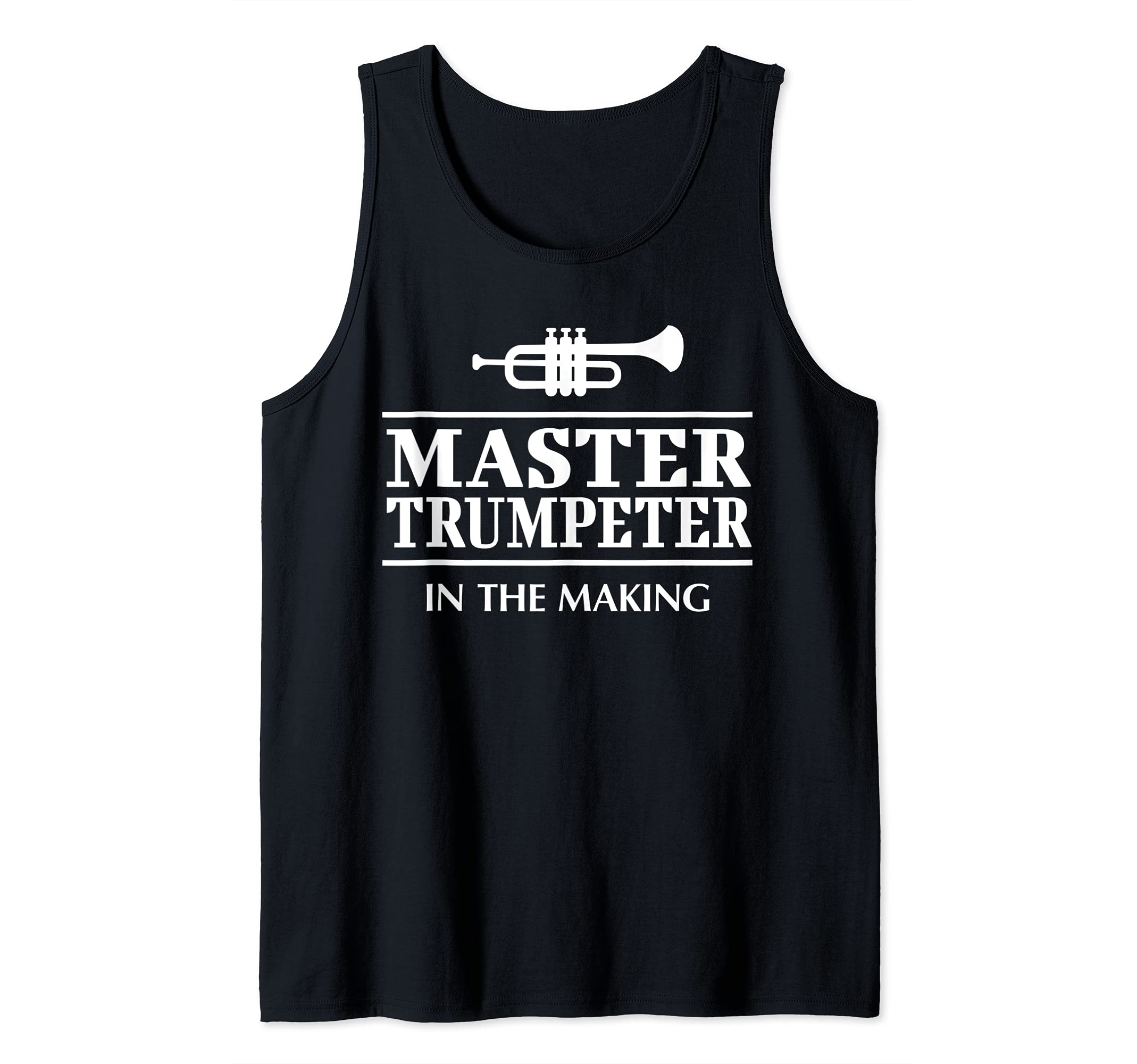 Cool Trumpet Player Saying Musical School Trumpeter Tank Top