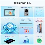 UMIDIGI G5 Tab 10.1 Inch Android Tablet Pen SIM 4G LTE 8GB RAM 128GB ROM WiFi view 2