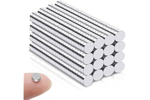 KEUKENKET 400pcs 3x1mm Small Magnets,Neodymium Magnets Small,Rare Earth Magnets Strong Magnets Heavy Duty,Small Round Disc Magnets for Small Neodymium Magnet for Industrial, Billboard,Office