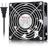 Wathai EC Industrial Case Fan 120mm x 38mm Ball Bearing AC 110V 115V 120V 220V 240V Brushless Cooling Fan