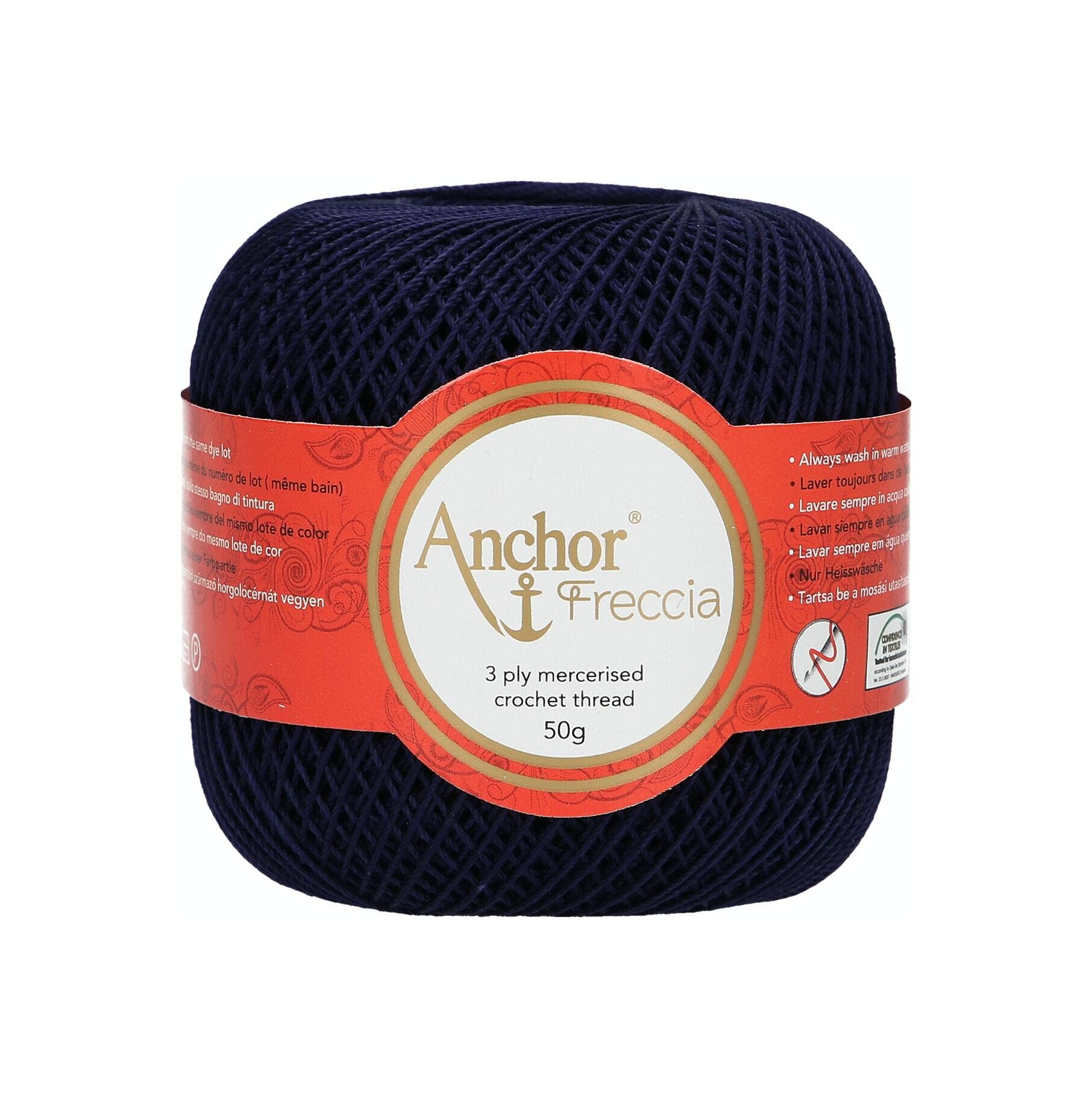 Anchor 4771012 00127 Yarn, Cotton, Blue