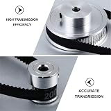 3D Printer GT2 Timing Belt Pulley Wheel Kit 6mm Width 20/60 Teeth view 7