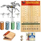 Premium Horse Racing Game - Foldable Wooden Box