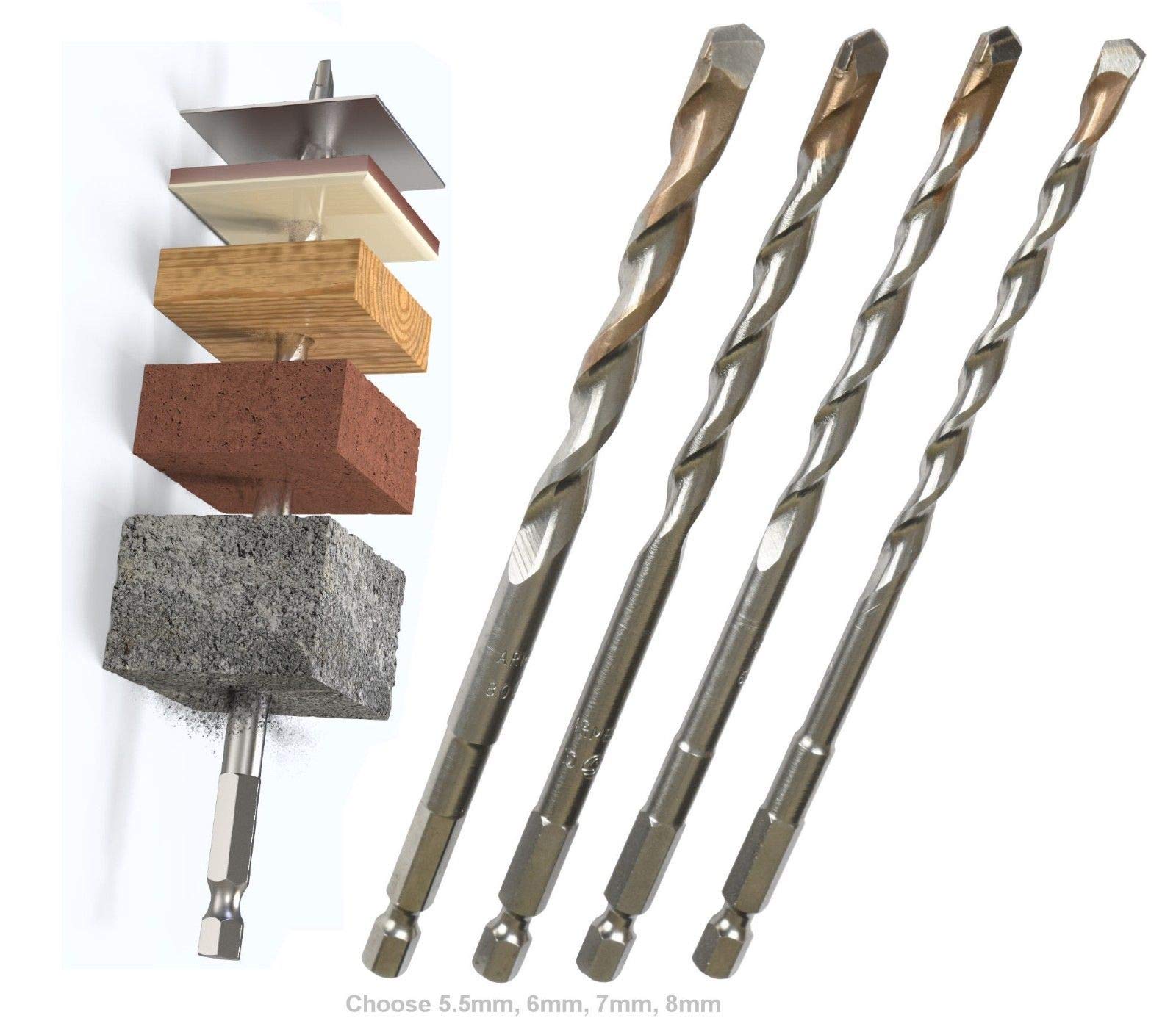 Armeg 7.0mm Twister Multi Material Drill Bit