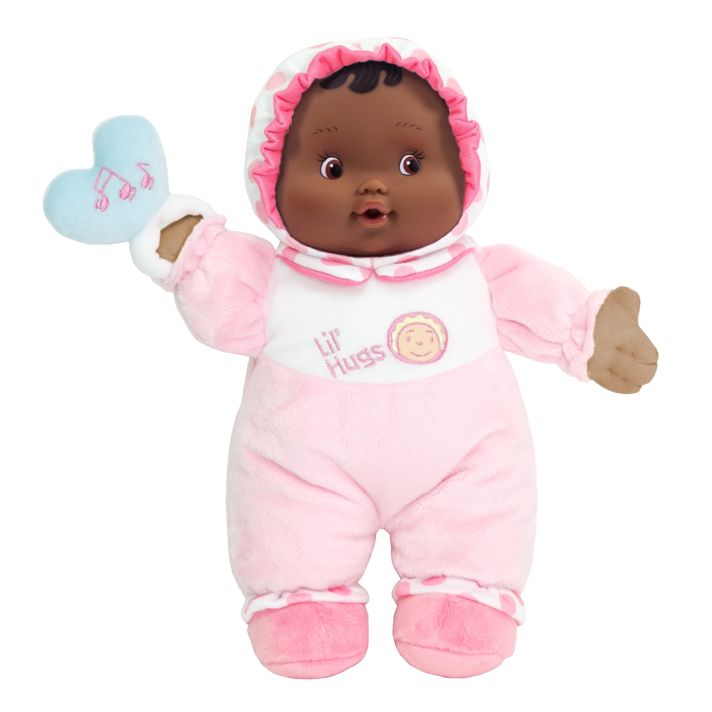 None 48003 Lil' Hugs Hispanic Baby Doll, Purple