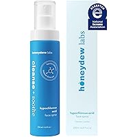 Hypochlorous Acid Spray – Dermatologist Tested HOCl Facial Cleanser for Sensitive, Acne-Prone & Irritated Skin – Soothes Redn