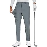 JWM Men's Golf Dress Pant Stretch Grey