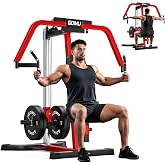 GOIMU Chest Fly Machine, CF01-PRO PEC Fly and Reverse Delt Machine, Upper Body Workout Equipment with Adjustable Backrest for Pectoral and Rear Deltoid, Chest Training Machine for Home Gym