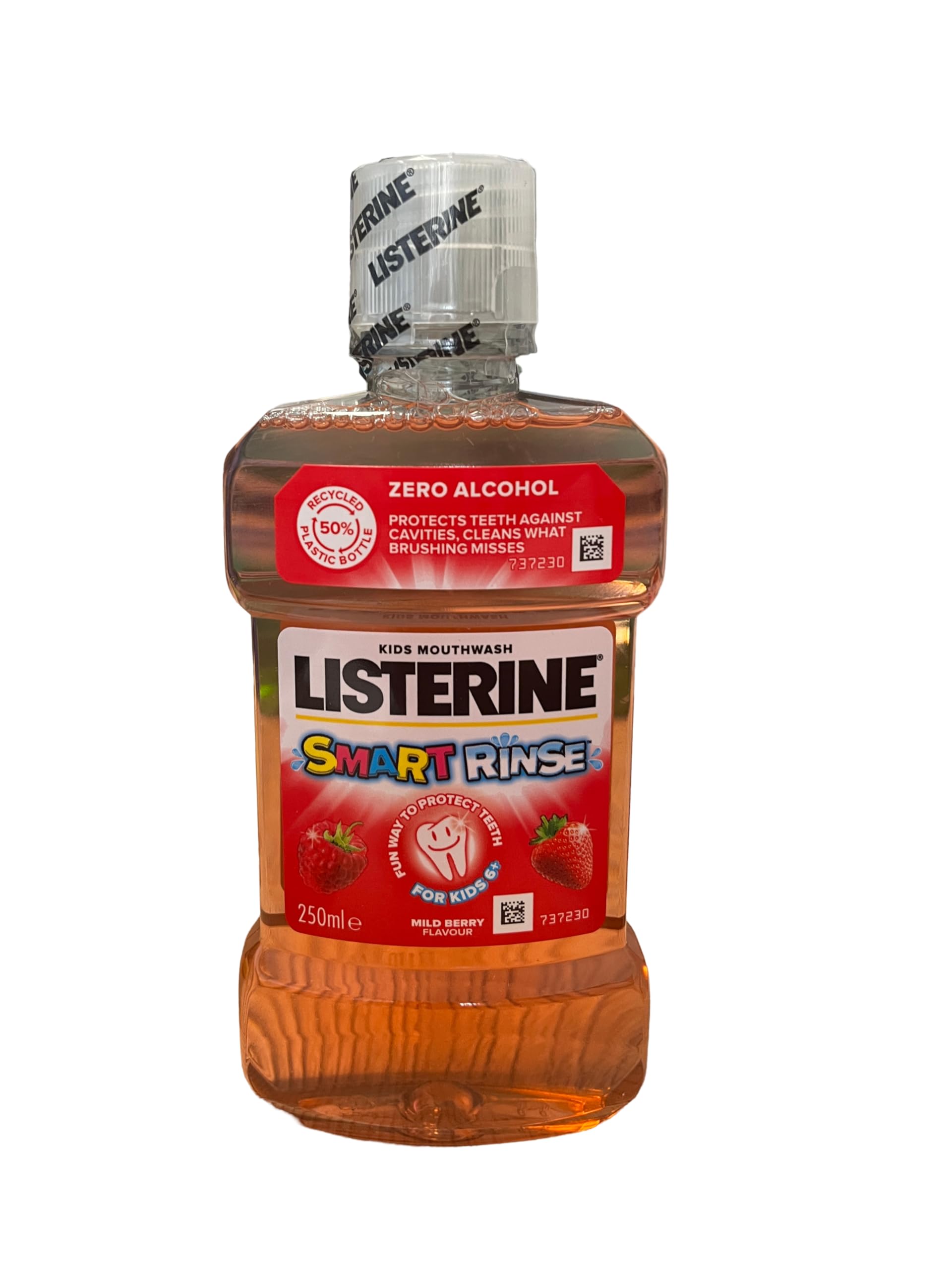 Listerine Smart Rinse Kids Mouthwash Mild Berry