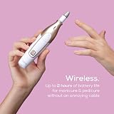 Beurer MP64UK Cordless Manicure Pedicure Set 10 Attachments USB Charge LED view 2