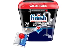 Finish Power Ball Quantum Ultimate Dishwasher Detergent Tabs, Scrubs, Degreases, Shines, Ultimate Clean & Shine 1st time ever