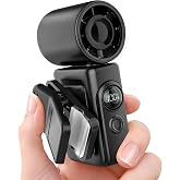 Hotsales Clip-On Portable Fan for Strollers, Handheld Turbo Fan for Travel | Small But Mighty Mini Fan, Detachable 360&deg; Rotating Clip, LED Display, Rechargeable, Summer Outings, Gifts For Women And Men