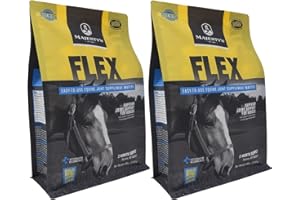 Majesty's Flex Wafers - Superior Horse/Equine Joint Support Supplement - Glucosamine, MSM, Chondroitin, Yucca, Vitamin C (Regular, 2 Pack (120 Count Total))