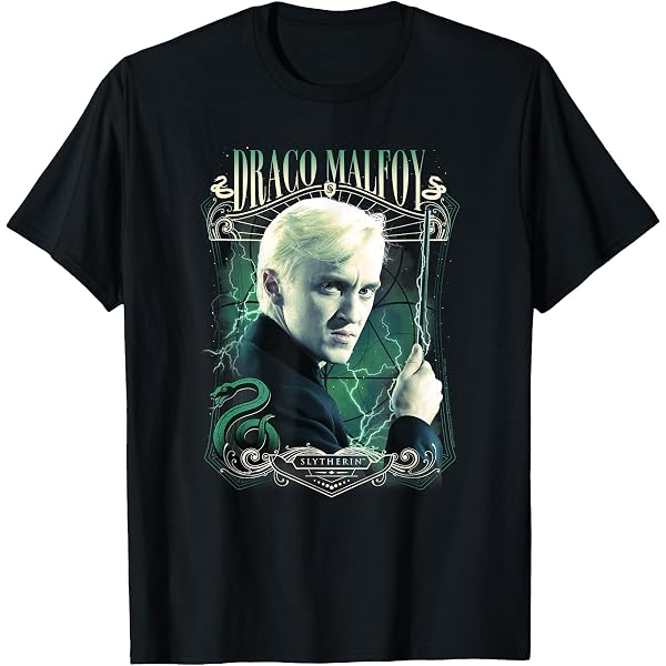 Harry Potter Women's T-Shirt – Draco Malfoy Portrait Tee | Officially Licensed Merch - View #3