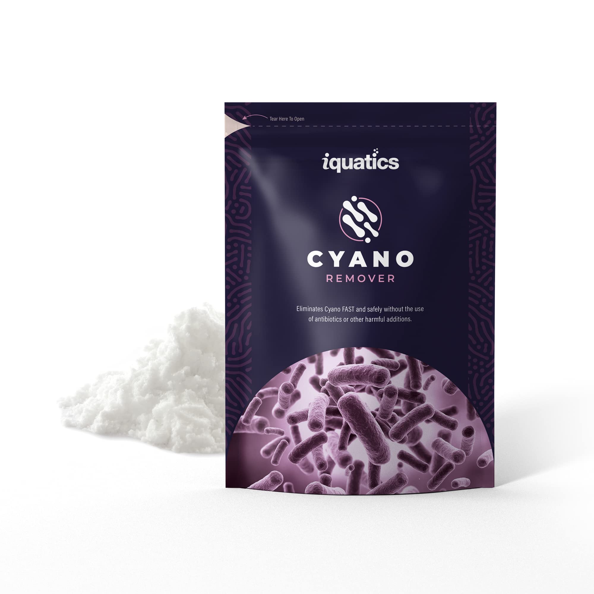 iQuatics Cyano Remover 300G – Red Slime Algae Treatment for Marine Aquariums – Reef-Safe, Fast-Acting & Easy to Use – Restores Clarity & Promotes Healthy Reef Conditions