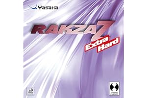 Yasaka Rakza Z Extra Hard Table Tennis Rubber, Ping Pong Rubber - Max Red