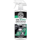 Chemical Guys Total Interior Cleaner and Protectant, New Car Smell, (Safe for Cars, Trucks, SUVs, Jeeps, RVs & More) Extra La
