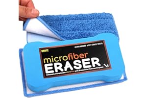 Huntz Premium Quality Chalkboard Eraser(2 Pack/Washable & Reusable) Dustless Chalk Eraser