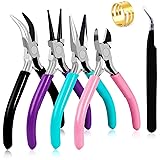 URSKYTOUS 4Pcs Jewelry Pliers Set Jewelry Making