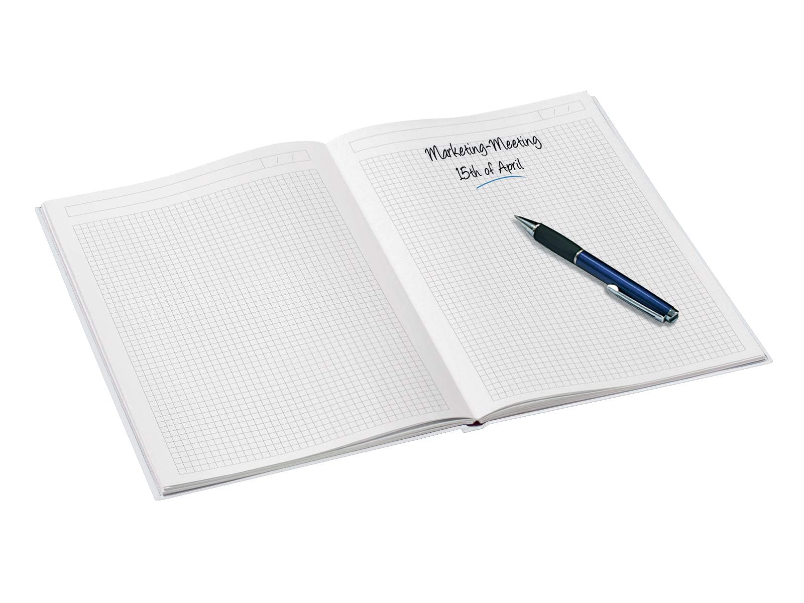 Leitz A5 Hard Cover Notebook, Pearl White 80 Sheets, Squared Paper, 90 gsm Ivory Paper, Wow Range โ image 1