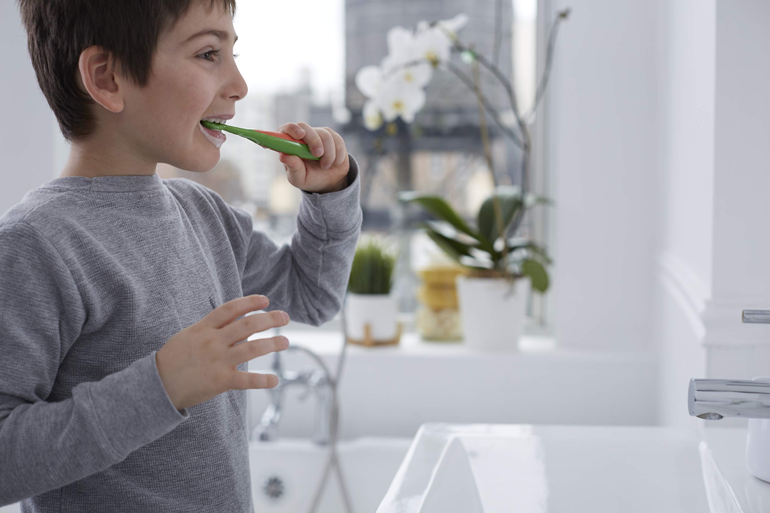 Hello Natural Watermelon Flavor Kids Fluoride Free Toothpaste, Vegan