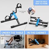 RYGEO Mini Exercise Bike for Arm & Leg Workouts - Home/Office Use view 8