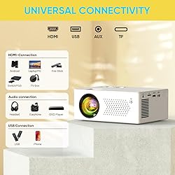 [2025 Built-in-Apps] PURSHE Smart Mini Projector