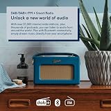 Roberts Revival iStream 3L FM DAB DAB+ Internet Radio Bluetooth Teal Blue view 3