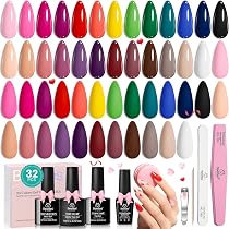 Amazon.com: Beetles Gel Nail Polish 25 Colors Gel Polish Set Nude ...