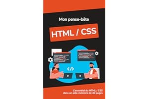 Mon pense-bête HTML/CSS: L'essentiel du HTML5 et CSS3 dans un mémento tout en couleur (Aide-mémoires HTML/CSS, Javascript et 